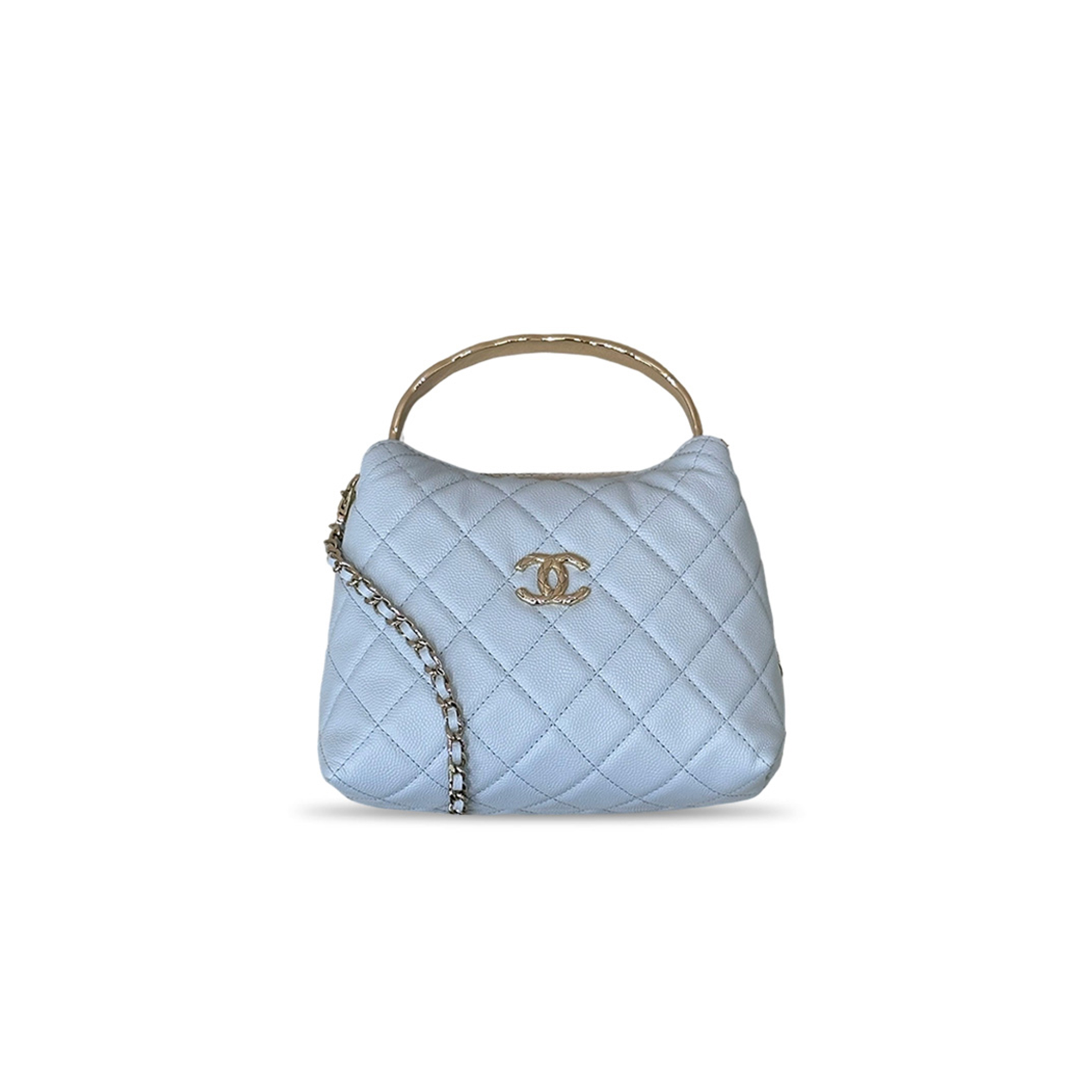 CHANEL 25S COCO CRUSH HANDLE LUNCH BOX BAG AP4591 (18.5*14.5*7cm)
